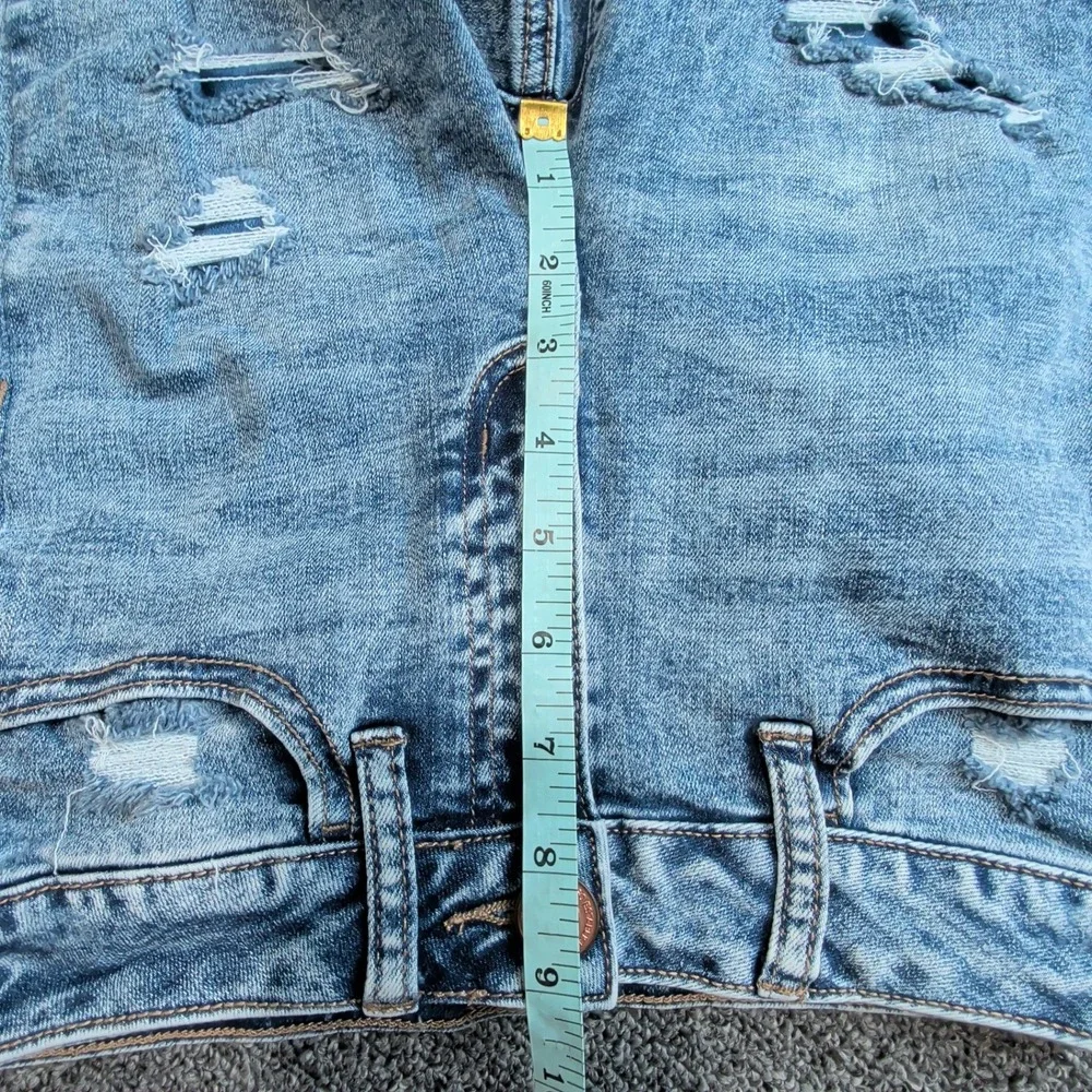 SO Ultimate Jegging Size 3/26 High Rise Distressed Light Wash Skinny Blue Jeans - Picture 11 of 11